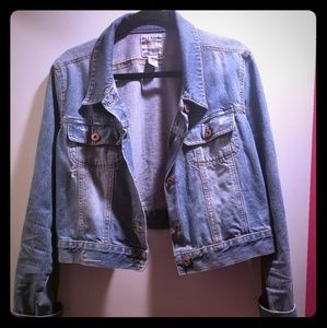 Early 00s Old Navy Cropped Jean Jacket